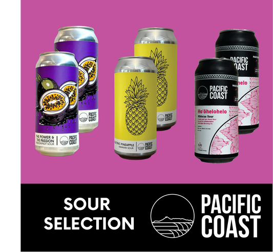 A selection of Pacific Coast Sour Beers
